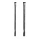Schake Stahlrohr - Schilderpfosten, feuerverzinkt, mit Kunststoffkappe und Erdanker, Ø 60 mm oder 76 mm