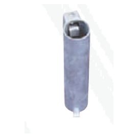 Schake Bodenhülse für Ø 60 oder 76 mm Rohrpfosten, aus feuerverzinktem Stahlrohr, mit Feststellvorrichtung
