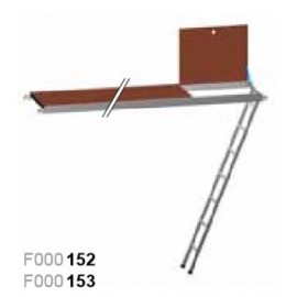 Ernst Plattformen mit Siebdruck-Holzbelag oder Alu Riffelblech mit Integrierter Treppe
