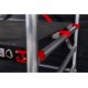 Altrex RS TOWER 53 Schrägtreppengerüst, 135er Rahmenbreite, 2,45 Länge, Holz oder Fiber-Deck®Plattformen, Safe-Quick®2 Guardrail