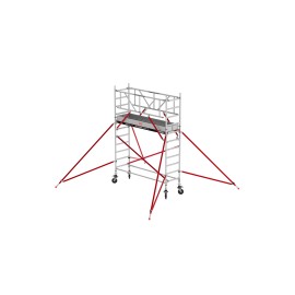 Altrex RS TOWER 51-S, 75er Rahmen, 1,85 m Plattformlänge, Holz, komplett Safe-Quick