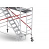 Altrex Schrägtreppengerüst, komplett Safe-Quick, 135er Rahmen, 2,60 Länge, Holz oder Fiber-Deck®Plattform, RS TOWER 53