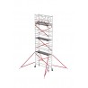 Altrex RS TOWER 51, (Streben + Safe Quick), 75er Rahmen, 2,45 m Plattformlänge, Holz