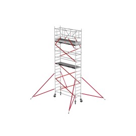 Altrex RS TOWER 51, (Streben + Safe Quick) 75er Rahmen, 3,05 m Plattformlänge,Holz