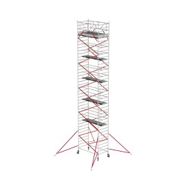 Altrex 135er Rahmen, Streben + Safe Quick, 2,60 m Plattform, Holz, RS TOWER 52