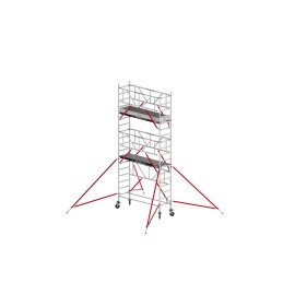 Altrex RS TOWER 51 komplett Safe-Quick mit Holz Plattform, 6,2 m AH und 2,00 m Länge