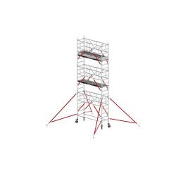 Altrex RS TOWER 51 komplett Safe-Quick mit Holz Plattform, 7,2 m AH und 2,00 m Länge