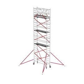 Altrex Safe-Quick + Streben, Fiber-Deck Plattform, 9,2 m AH und 3,15 m Länge, RS TOWER 51