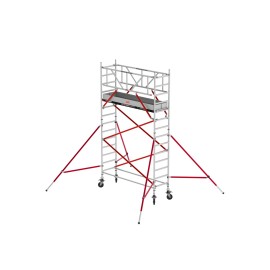 Altrex Safe-Quick + Streben mit Fiber-Deck Plattform, 5,2 m AH und 3,15 m Länge, RS TOWER 51