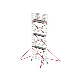 Altrex Safe-Quick + Streben, Fiber-Deck Plattform, 8,2 m AH und 2,60 m Länge, RS TOWER 51