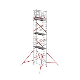 Altrex RS TOWER 54 Klapp- und Fahrgerüst, (Safe-Quick + Streben), 75er Rahmenbreite, Holz Plattform